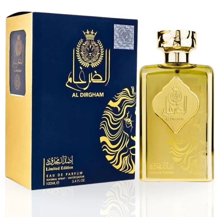 Ard Al Zaafaran Al Dirgham 100 ML EDP at Luca Perfumes Qatar, original unisex Arabic perfume with rich woody, amber and spicy notes available in Doha, Qatar with fast delivery.