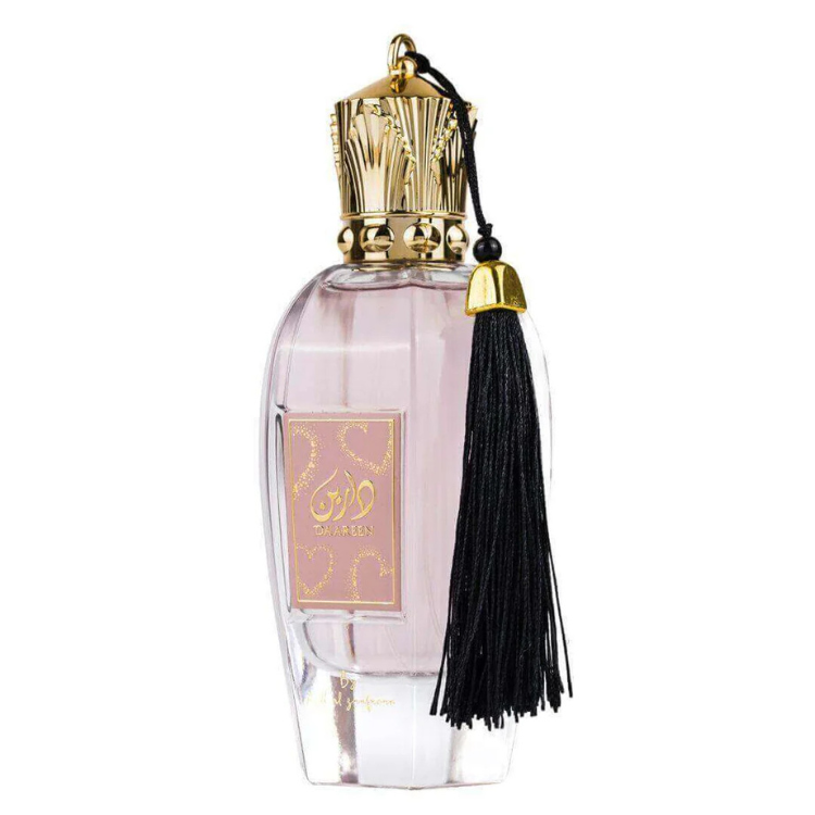 Ard Al Zaafaran Daareen 100 ML EDP at Luca Perfumes Qatar, original women’s floral fragrance with lychee, rose and amber notes available in Doha, Qatar with fast delivery.