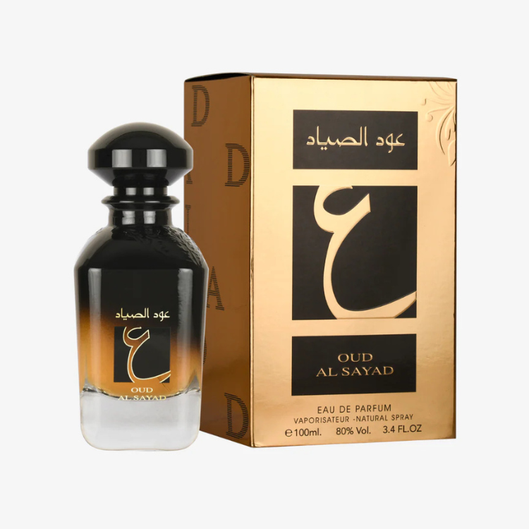 Ard Al Zaafaran Oud Al Sayad 100 ML EDP at Luca Perfumes Qatar, original unisex Arabic perfume with warm oud, amber and vanilla notes available in Doha, Qatar with fast delivery.