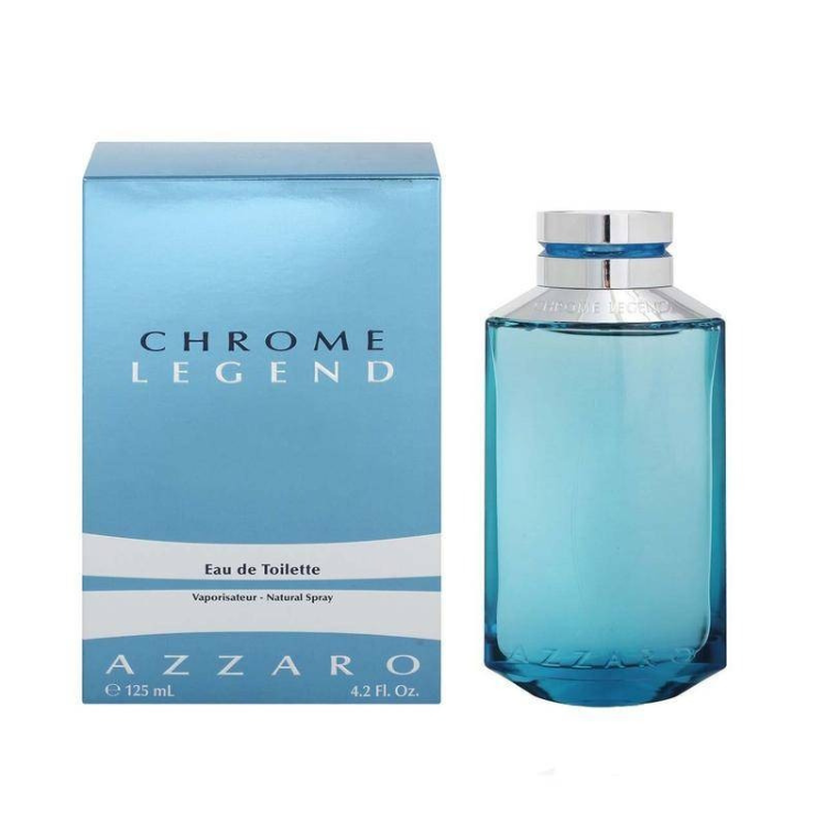 Azzaro Chrome Legend 125 ML EDT original men’s perfume available at Luca Perfumes Qatar – fresh aromatic citrus fragrance in Doha Qatar
