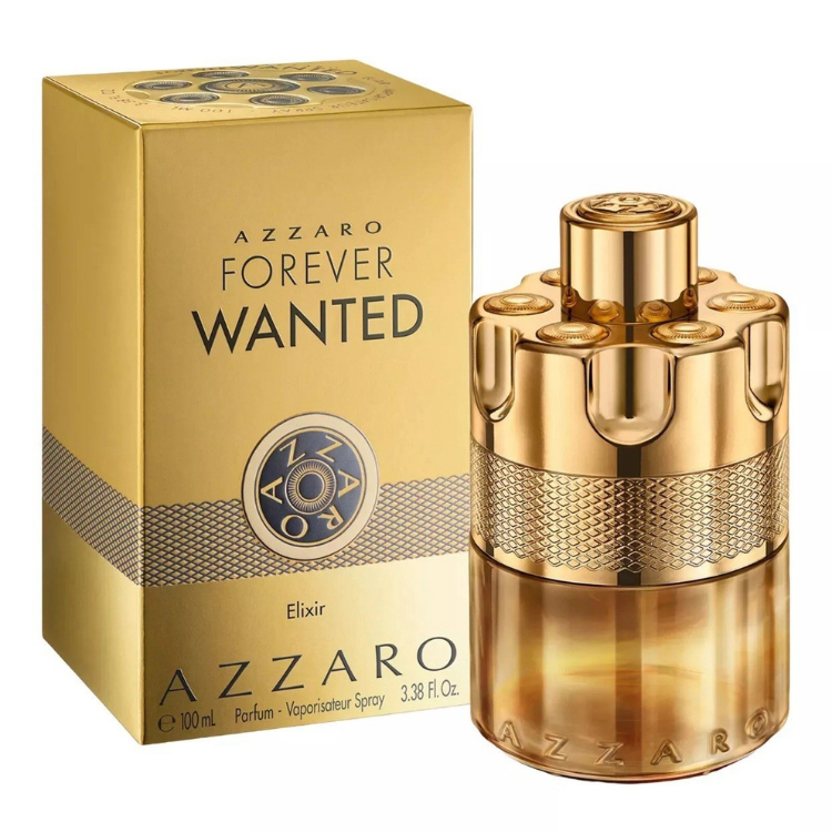 Azzaro Forever Wanted 100 ML Elixir original men’s perfume available at Luca Perfumes Qatar – bold spicy woody fragrance in Doha Qatar

