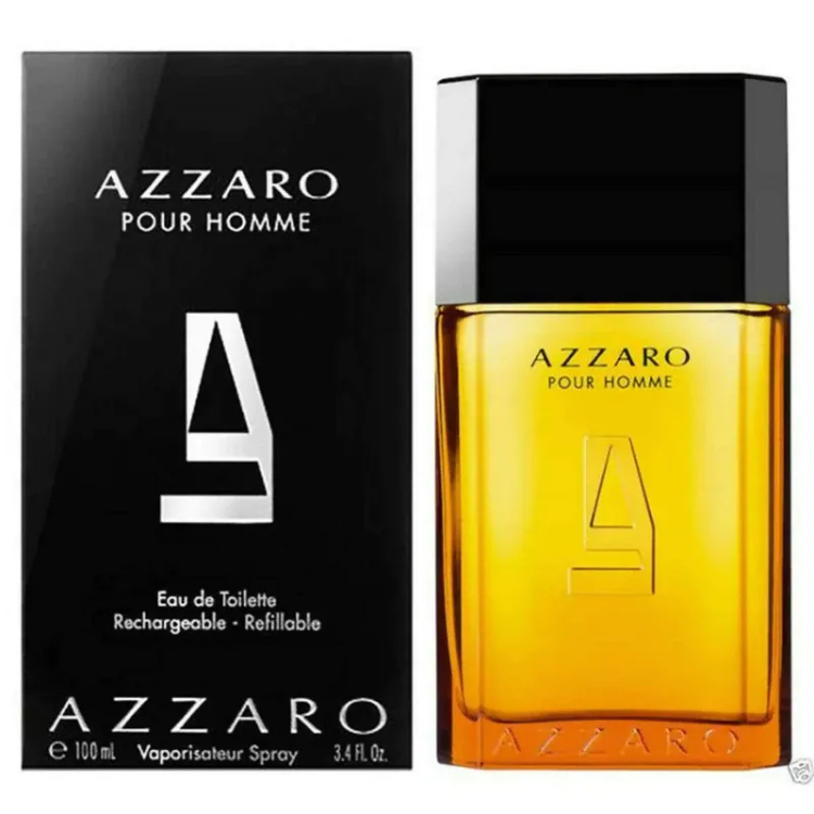 Azzaro Pour Homme 100 ML EDT original men’s perfume available at Luca Perfumes Qatar – classic aromatic spicy fragrance in Doha Qatar
