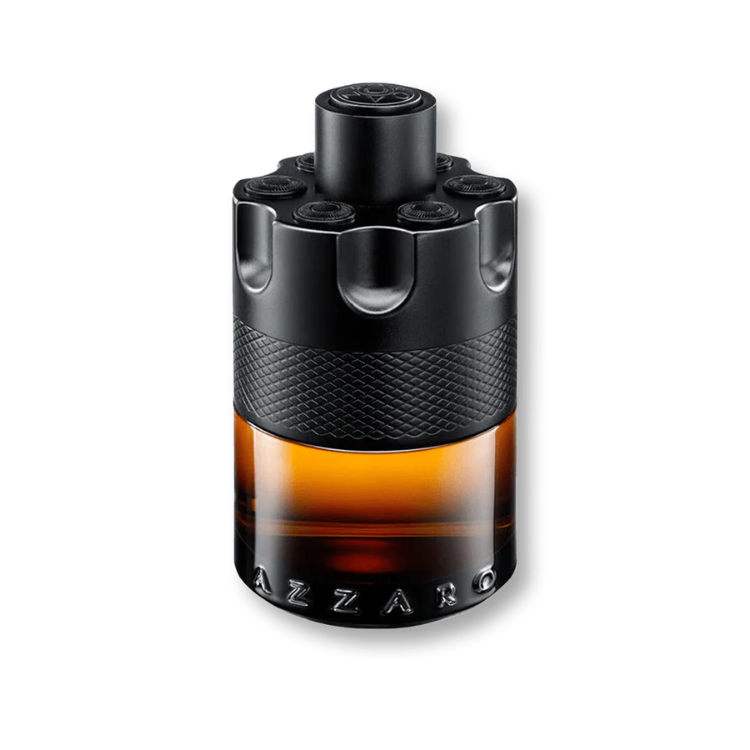Azzaro The Most Wanted 100 ML Parfum original men’s perfume available at Luca Perfumes Qatar – intense warm spicy fragrance in Doha Qatar

