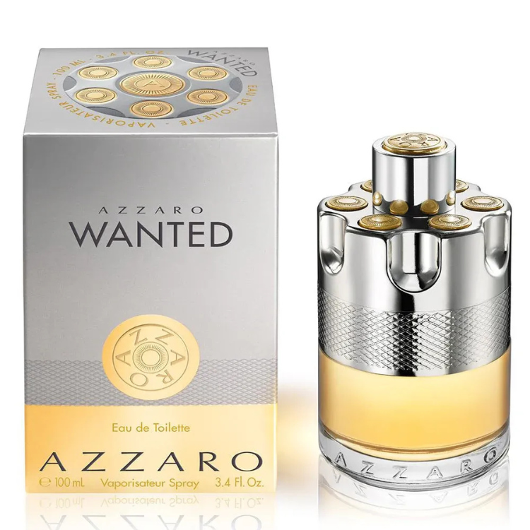 Azzaro Wanted 100 ML EDT original men’s perfume available at Luca Perfumes Qatar – fresh spicy citrus fragrance in Doha Qatar

