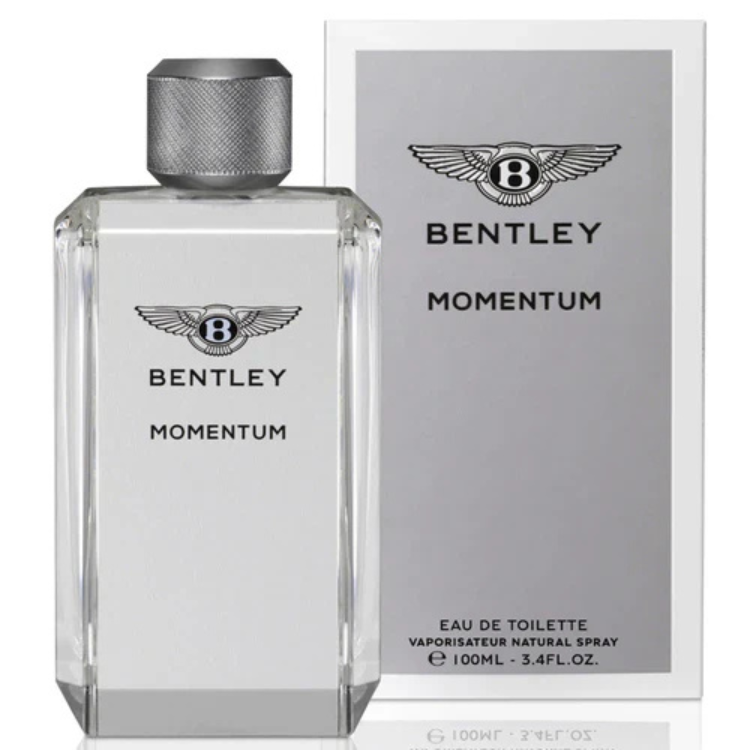 Buy Bentley Momentum Eau de Toilette 100ml 100ML EDT in Qatar, fresh men perfume, long lasting scent, best price Doha.