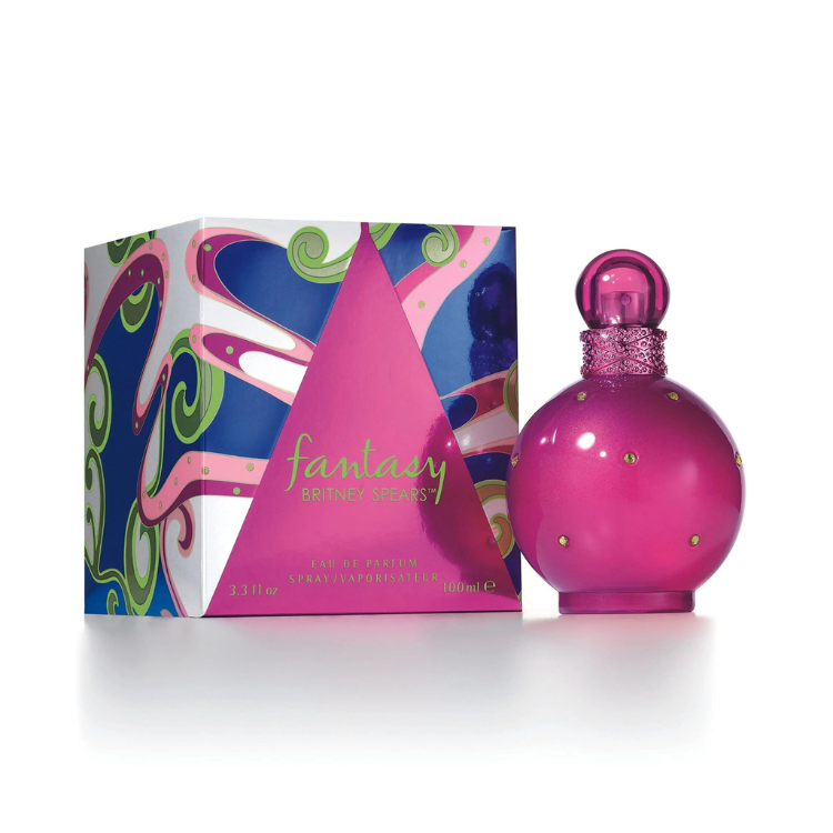 Britney Spears Fantasy 100 ML EDP original women’s perfume available at Luca Perfumes Qatar – sweet playful floral fruity fragrance in Doha Qatar
