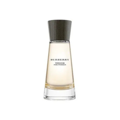 Burberry Touch for Women 100ml eau de parfum bottle with rounded glass design and soft purple color
