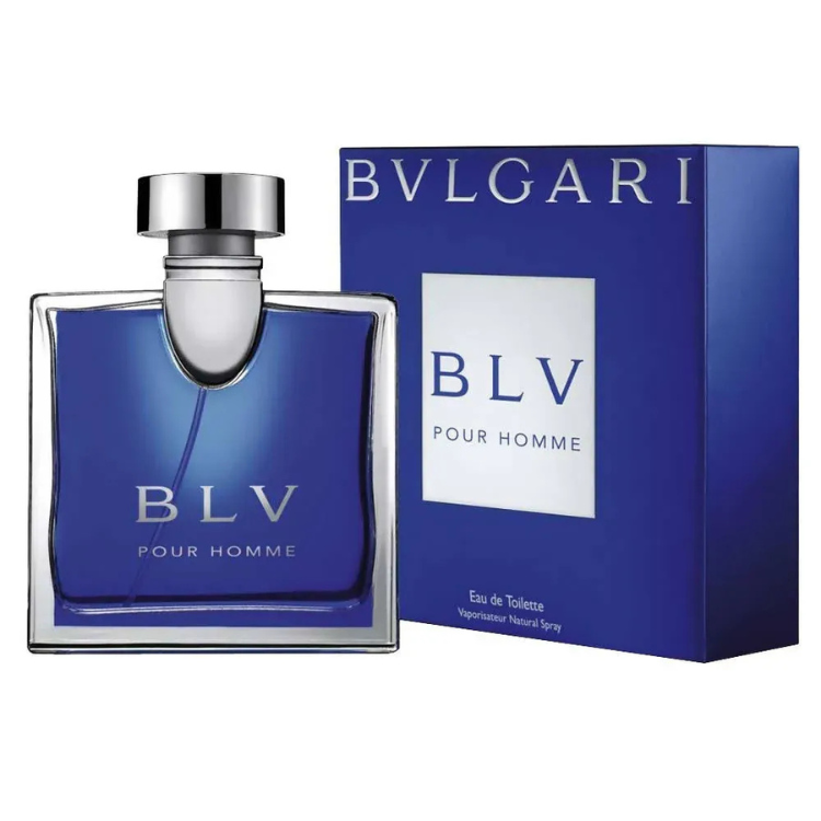 Bvlgari BLV Pour Homme 100 ml EDT — perfume with fresh aromatic woody scent, original fragrance in Qatar
