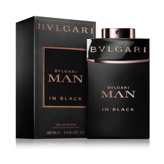 Bvlgari Man In Black 100ml EDP perfume with bold spicy amber woody scent, original fragrance in Qatar
