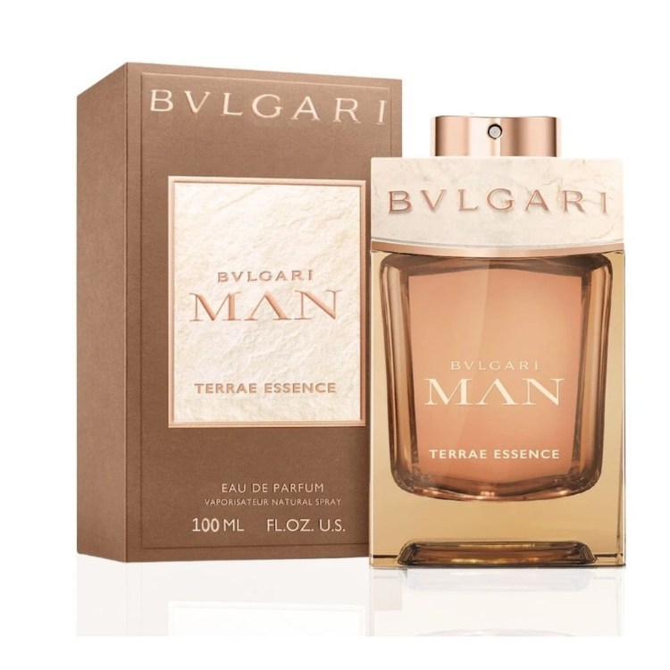 Bvlgari Man Terrae Essence 100ml EDP perfume with earthy woody spicy scent, original fragrance in Qatar
