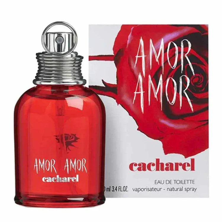 Cacharel Amor Amor 100 ML EDT original women’s perfume available at Luca Perfumes Qatar – vibrant fruity floral fragrance in Doha Qatar
