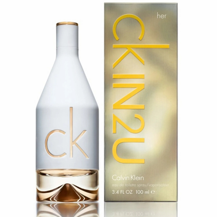 Calvin Klein CK IN2U Her 100ml EDT original women’s perfume available at Luca Perfumes Qatar in Doha Qatar
