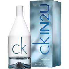 Calvin Klein CK IN2U Him 100ml EDT original men’s perfume available at Luca Perfumes Qatar in Doha Qatar
