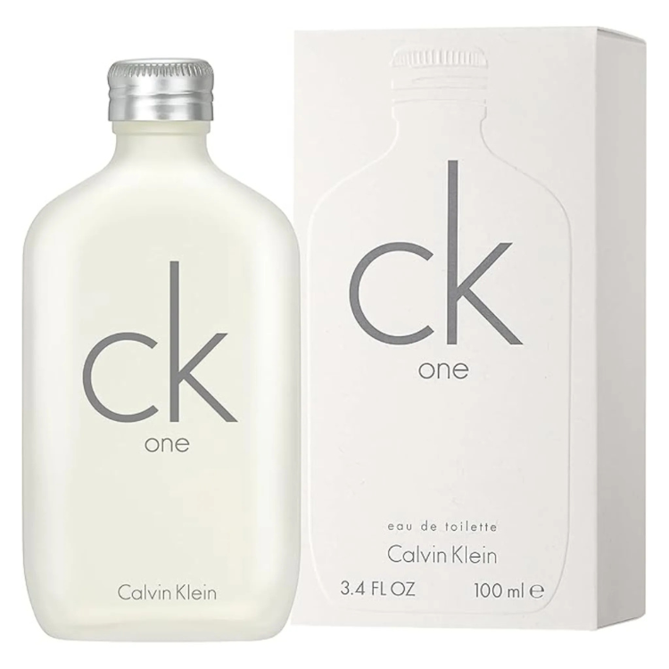 Calvin Klein CK One 100ml EDT original unisex perfume available at Luca Perfumes Qatar in Doha Qatar