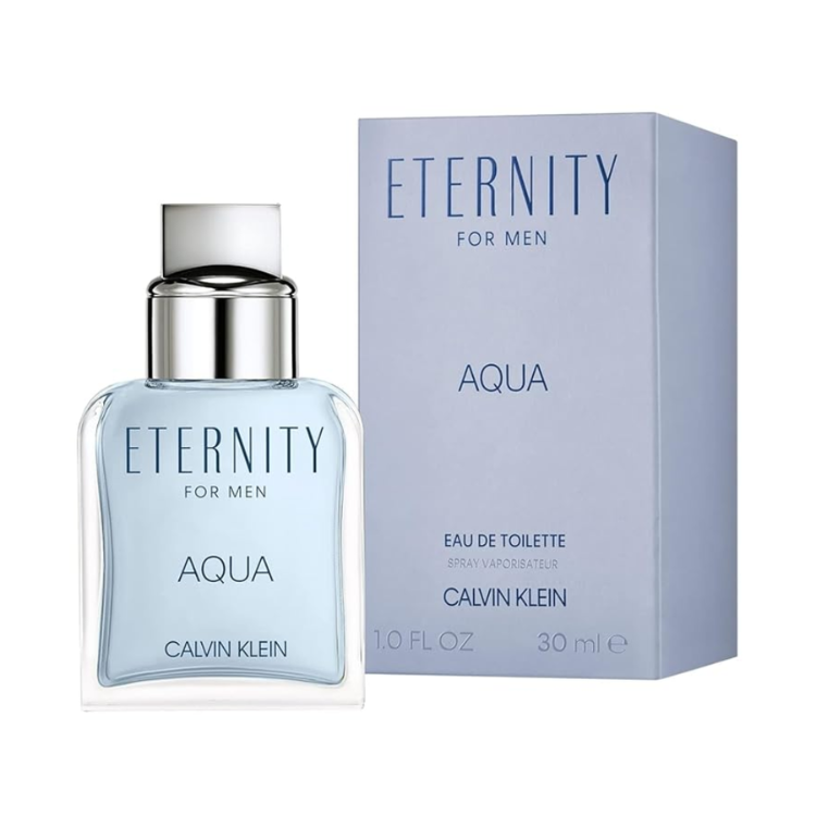 Calvin Klein Eternity For Men Aqua 100ml EDT original men’s perfume available at Luca Perfumes Qatar in Doha Qatar