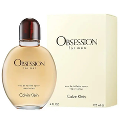 Calvin Klein Obsession For Men 125ml EDT perfume with warm spicy woody scent, original fragrance in Qatar