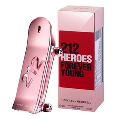 Carolina Herrera 212 Heroes Forever Young 80ml EDP perfume with fresh floral fruity scent, original fragrance in Qatar
