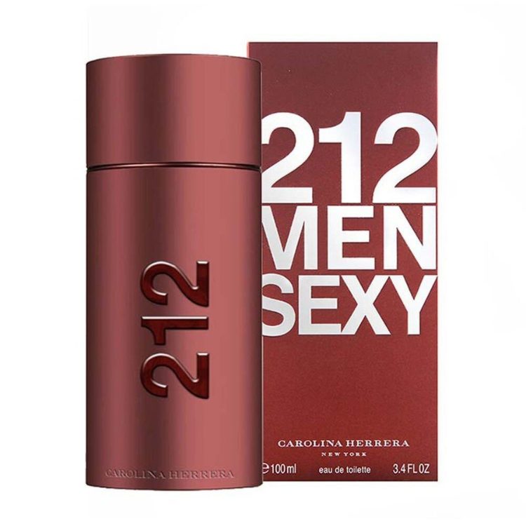 Carolina Herrera 212 Men Sexy 100ml EDT perfume with warm spicy woody scent, original fragrance in Qatar
