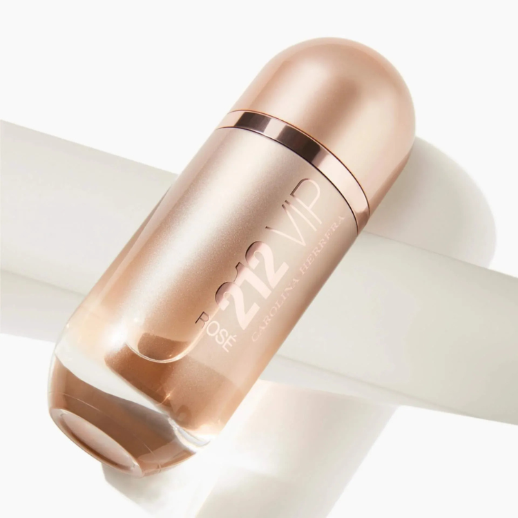 Carolina Herrera 212 VIP Rose NYC 80ml EDP perfume with fresh floral fruity scent, original fragrance in Qatar
