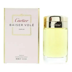 Cartier Baiser Volé 100ml Parfum perfume with fresh white floral scent, original fragrance in Qatar
