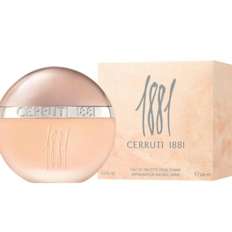 Cerruti 1881 Pour Femme 100 ML EDT original women’s perfume available at Luca Perfumes Qatar – classic fresh floral aromatic fragrance in Doha Qatar
