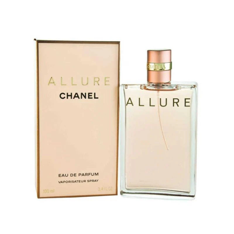 Chanel Allure 100 ML EDP original women’s perfume available at Luca Perfumes Qatar – elegant floral woody fragrance in Doha Qatar
