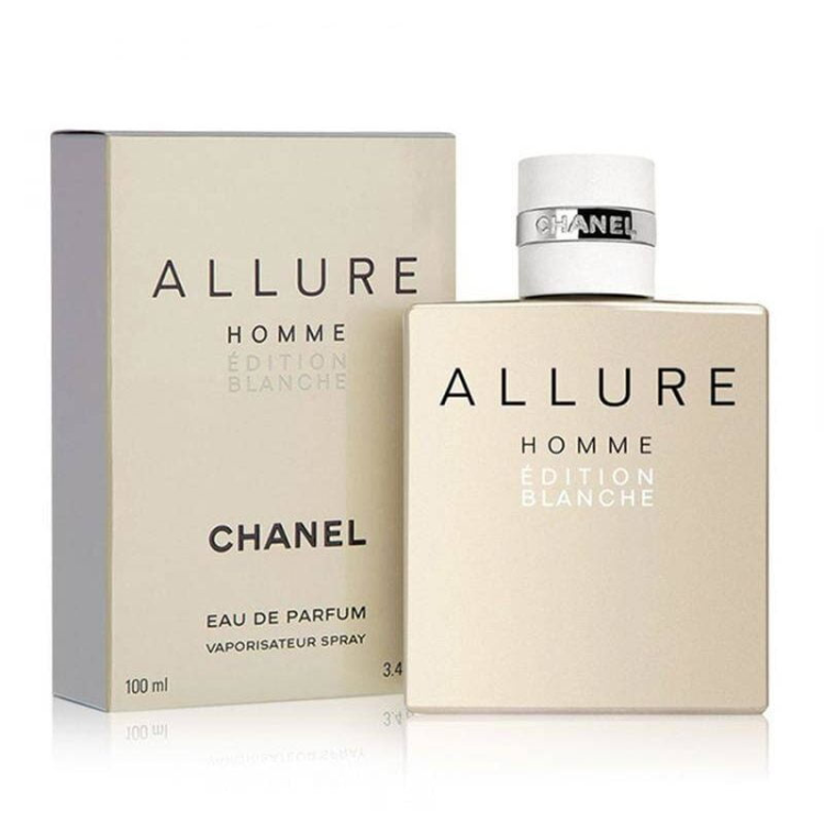 Chanel Allure Homme Edition Blanche EDP 100ML for Men available at Luca Perfumes Qatar – luxury citrus men’s designer fragrance perfume in Qatar
