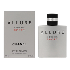 Chanel Allure Homme Sport EDT 100ML available at Luca Perfumes Qatar – fresh sporty men’s luxury fragrance perfume in Qatar

