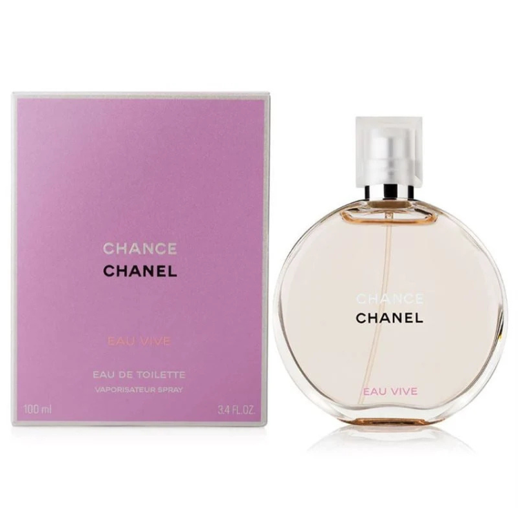 Chanel Chance Eau Vive Eau de Toilette 100ML for Women available at Luca Perfumes Qatar – fresh women’s luxury designer fragrance perfume in Qatar
