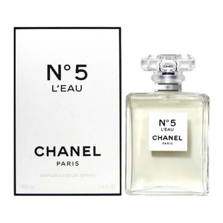Chanel No. 5 L’Eau EDT 100ML for Women available at Luca Perfumes Qatar – fresh women’s luxury designer fragrance perfume in Qatar

