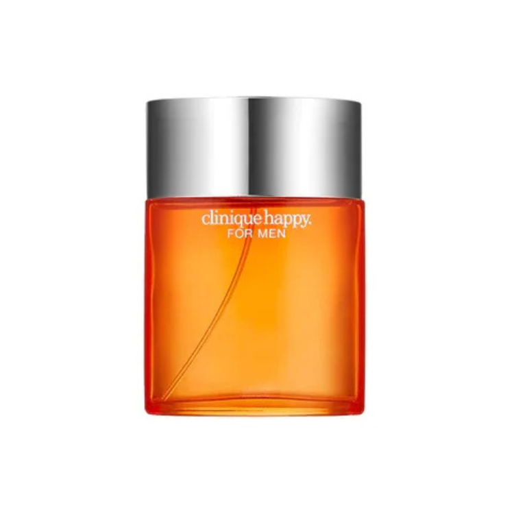 Buy Clinique Happy for Men Eau de Toilette 100ml 100ML EDT in Qatar, fresh men cologne, long lasting scent, best price Doha.
