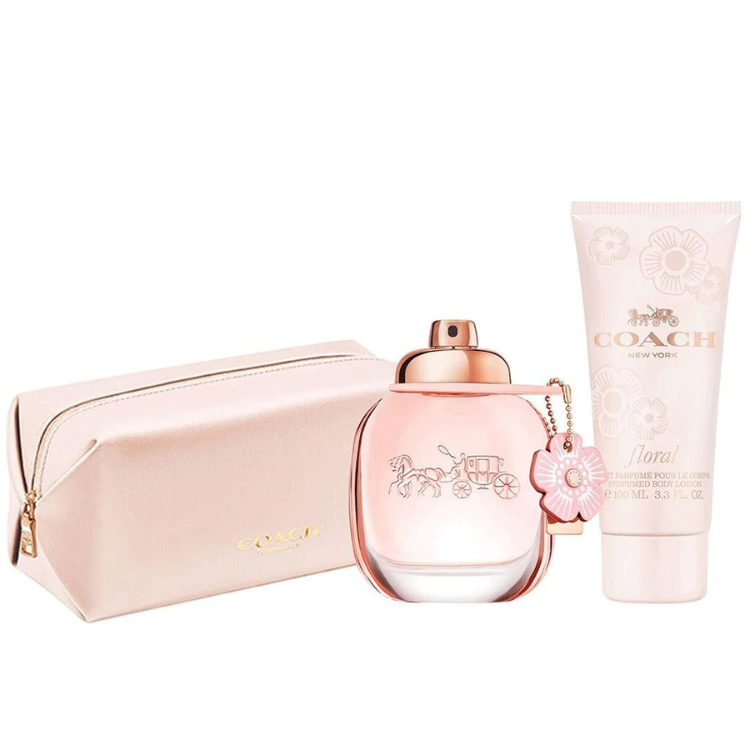Coach Floral Gift Set 90ML EDP women perfume Luca Perfumes Qatar
