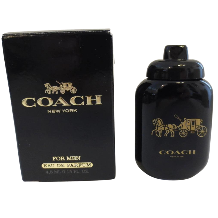Coach New York For Men miniature 4.5ml EDP perfume original Qatar Luca Perfumes
