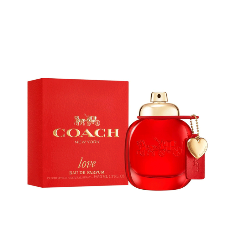 Coach New York Love 90ml EDP perfume with sweet floral scent, original fragrance in Qatar