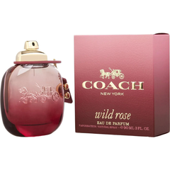 Coach New York Wild Rose 90ml EDP perfume with sweet rose scent, original fragrance in Qatar