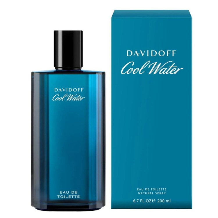 Davidoff Cool Water 200ml EDT original men’s perfume available at Luca Perfumes Qatar in Doha Qatar
