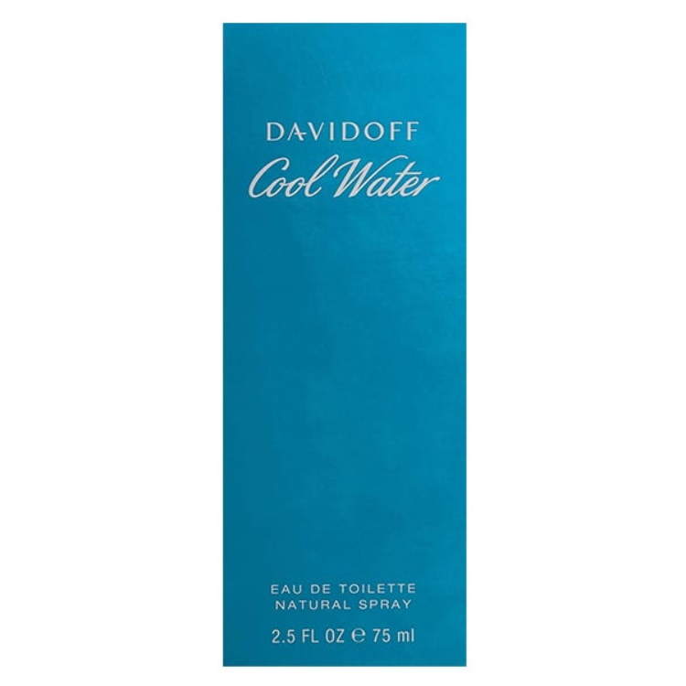 Buy Davidoff Cool Water Eau de Toilette 75ml 75ML EDT in Qatar, fresh aquatic men perfume, long lasting scent, best price Doha.
