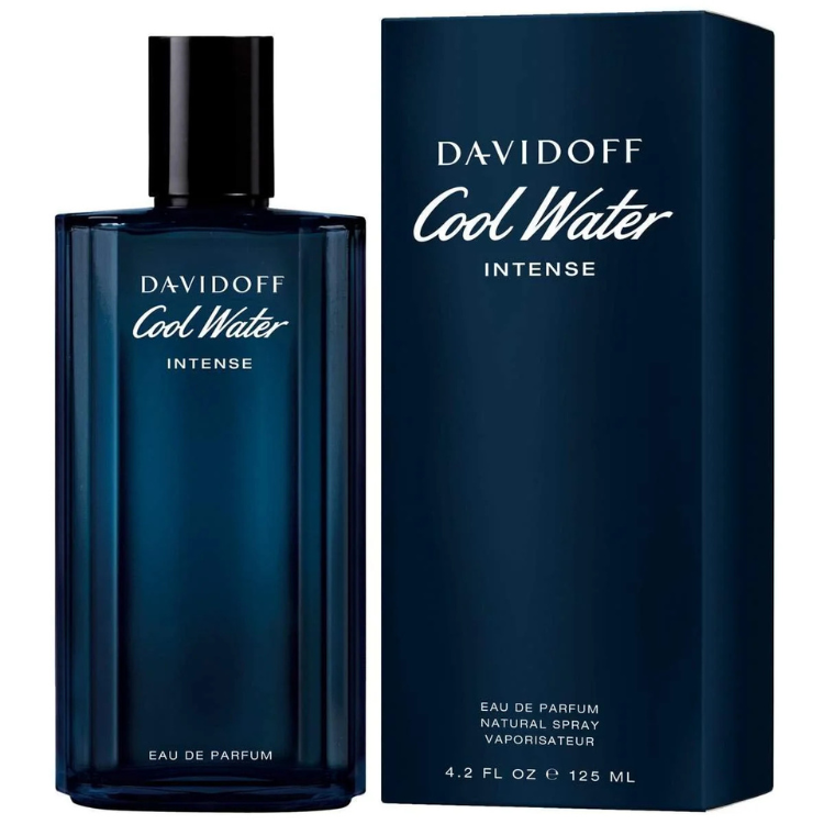 Davidoff Cool Water Intense EDP 125ML available at Luca Perfumes Qatar – fresh men’s fragrance perfume in Qatar
