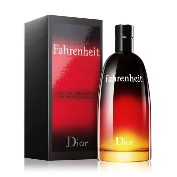 Dior Fahrenheit 100ml EDT perfume with warm leathery woody scent, original fragrance in Qatar
