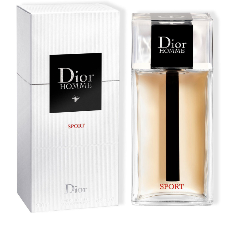 Dior Homme Sport 125ml EDT perfume with fresh citrus woody scent, original fragrance in Qatar