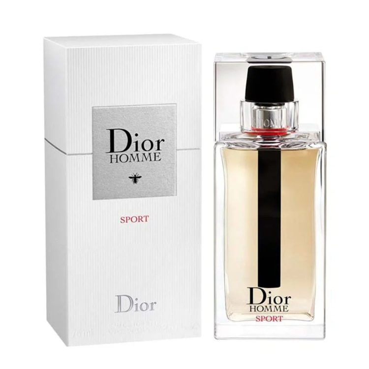 Dior Homme Sport 125ml EDT perfume with fresh citrus woody scent, original fragrance in Qatar
