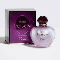Dior Pure Poison 100ml EDP perfume with soft white floral scent, original fragrance in Qatar
