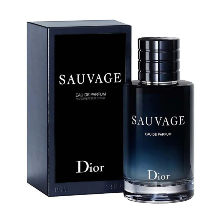 Dior Sauvage 100ml EDP perfume with fresh spicy woody scent, original fragrance in Qatar
