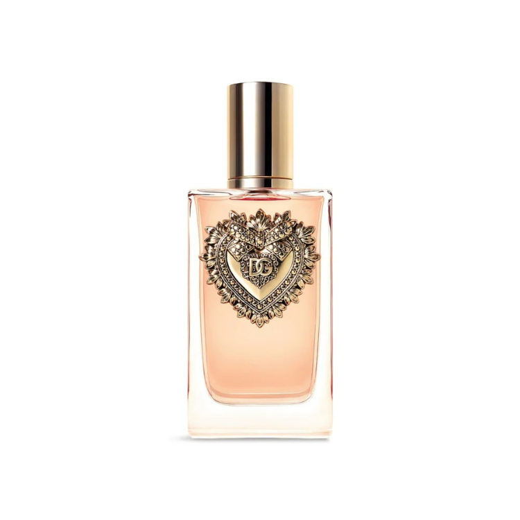 Dolce & Gabbana Devotion 100ml EDP perfume with sweet vanilla citrus floral scent, original fragrance in Qatar
