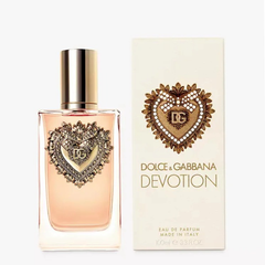 Dolce & Gabbana Devotion 100ml EDP perfume with sweet vanilla citrus floral scent, original fragrance in Qatar
