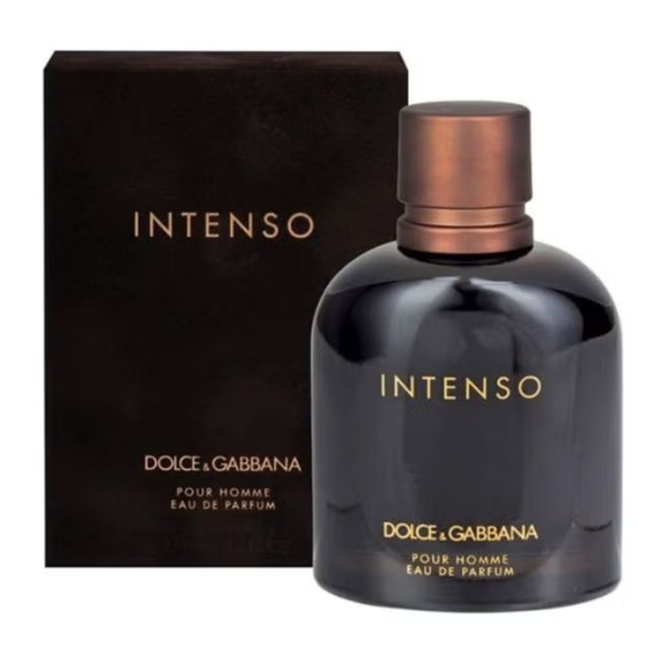 Dolce & Gabbana Intenso Pour Homme 125ml EDP perfume with fresh woody aromatic scent, original fragrance in Qatar