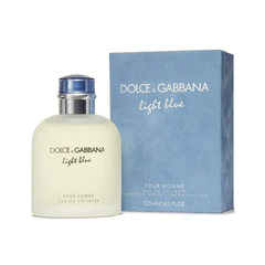 Dolce & Gabbana Light Blue 125ml EDT perfume with fresh citrus aquatic scent, original fragrance in Qatar
