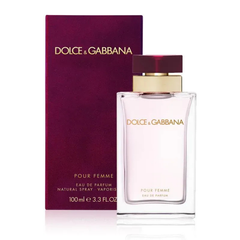 Dolce & Gabbana Pour Femme 100ml EDP perfume with sweet floral vanilla scent, original fragrance in Qatar
