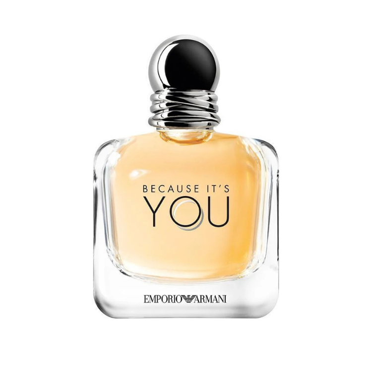 Emporio Armani Because It’s You 100ml EDP perfume with sweet floral scent, original fragrance in Qatar