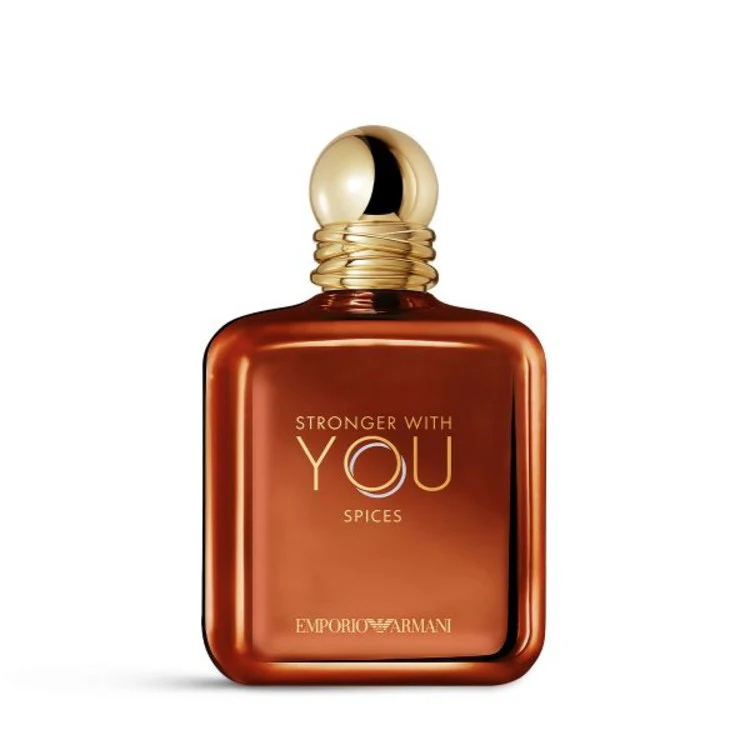 Emporio Armani Stronger With You Spices EDP 100ml by Luca Perfumes Qatar, men’s perfume in Qatar
